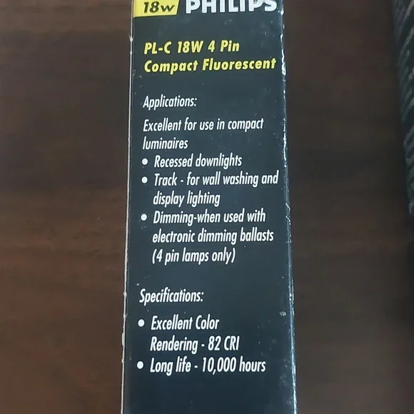 Philips 18W 4-Pin Light Bulbs - Picture 5 of 5